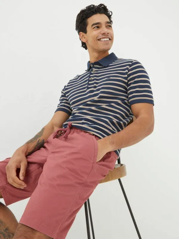 Fat Face Tall Collection Men Seaton Red Pull On Shorts