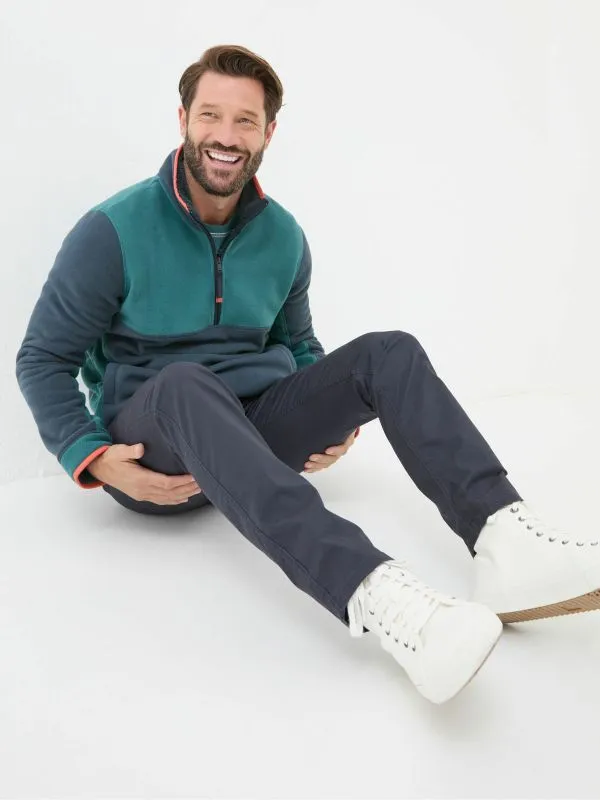 Fat Face Trousers Men Heyshott Navy Slim Chinos