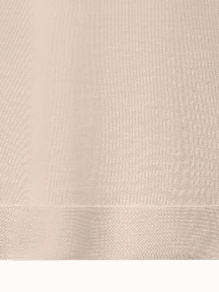 Fine Gauge Cashmere Silk Pullover Bl Women Akris Knitwear