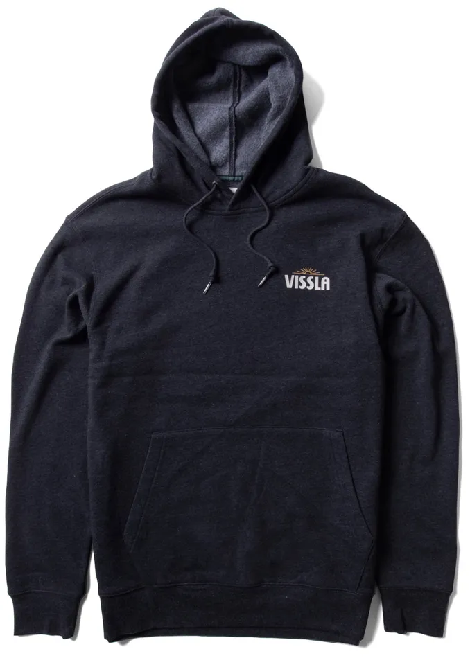 Fleece and Hoodies Coastal Eco Po Hoodie Black Heather 8211 Vissla Men Fleece and Hoodies Coastal Eco Po Hoodie Black Heather 8211 Vissla Men