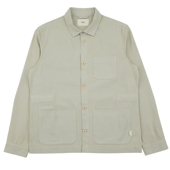Folk Clothing Outerwear Assembly Jacket 8211 Light Olive 8211 Mens