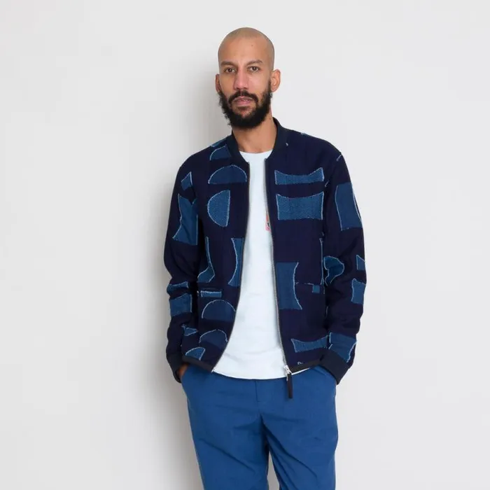 Folk Clothing Outerwear Cave Jacket 8211 Indigo Moon DP 8211 Mens