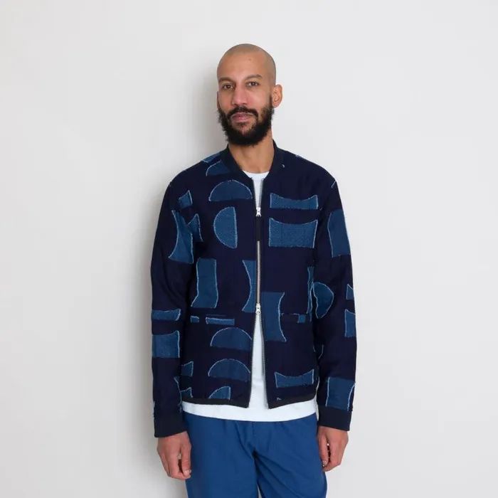Folk Clothing Outerwear Cave Jacket 8211 Indigo Moon DP 8211 Mens