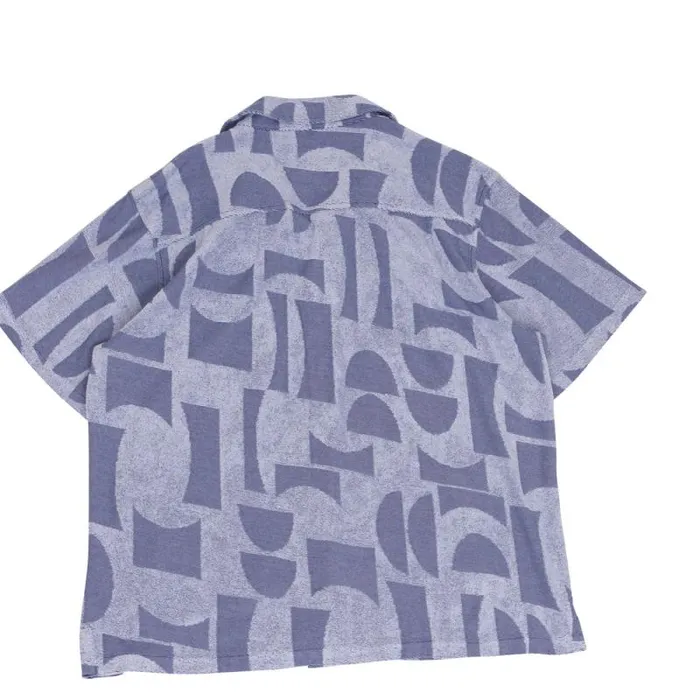 Folk Clothing Shirts Relaxed Soft Collar Shirt 8211 Blue Moon DP 8211 Mens