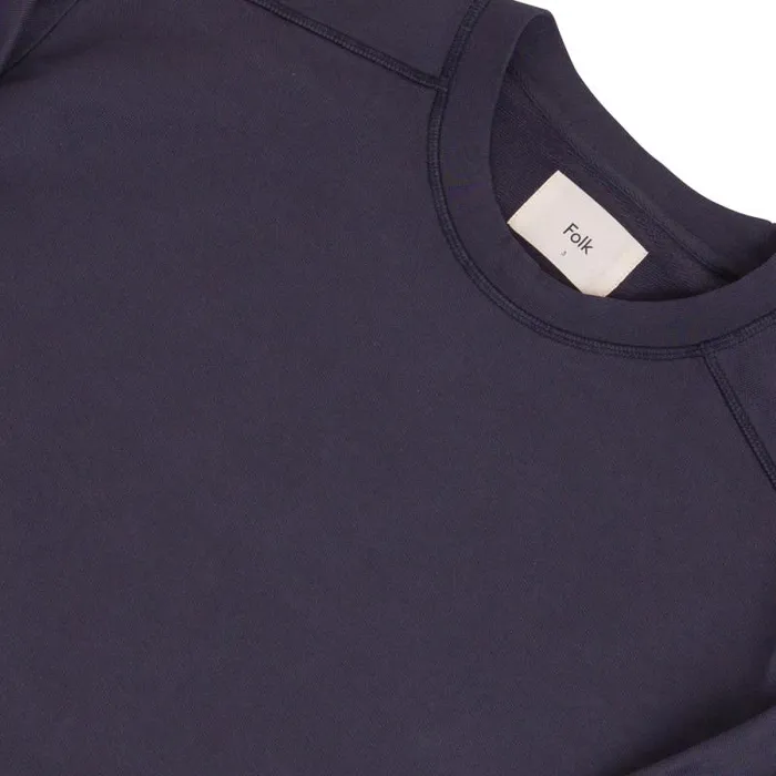 Folk Clothing Sweatshirts Prism Sweat 8211 Soft Black 8211 Mens
