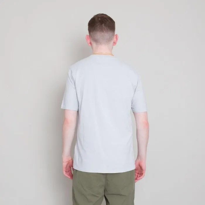 Folk Clothing TShirts Contrast Sleeve Tee 8211 Mist 8211 Mens
