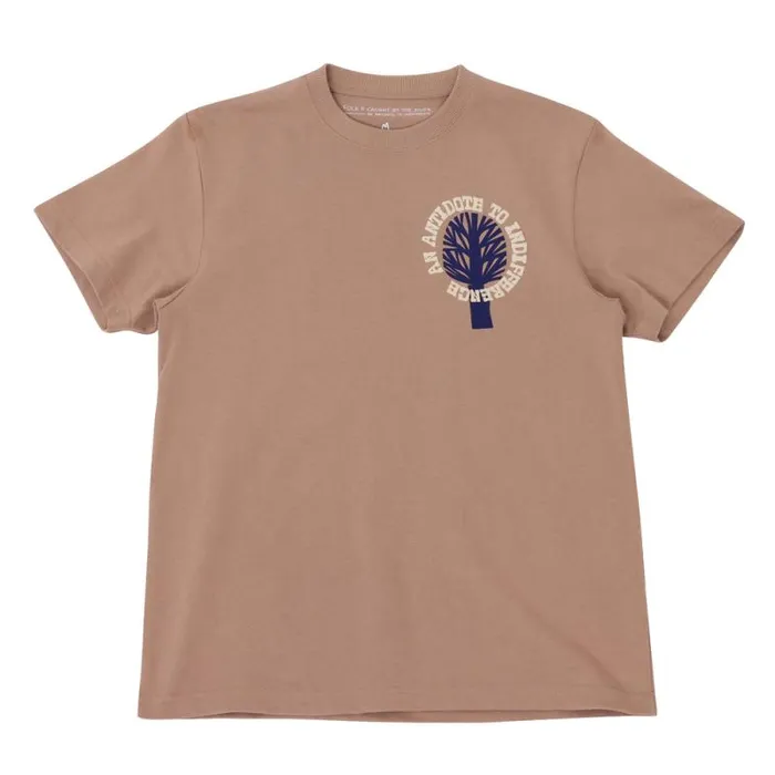Folk Clothing TShirts Organic Cotton Tee 8211 Oak 8211 Small Tree Lake 8211 Mens