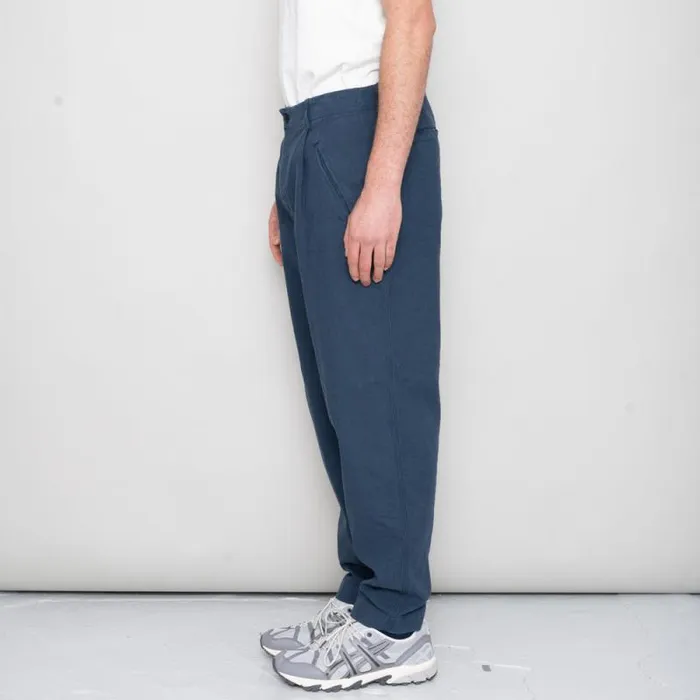 Folk Clothing Trousers Assembly Pant 8211 Ash Navy 8211 Mens