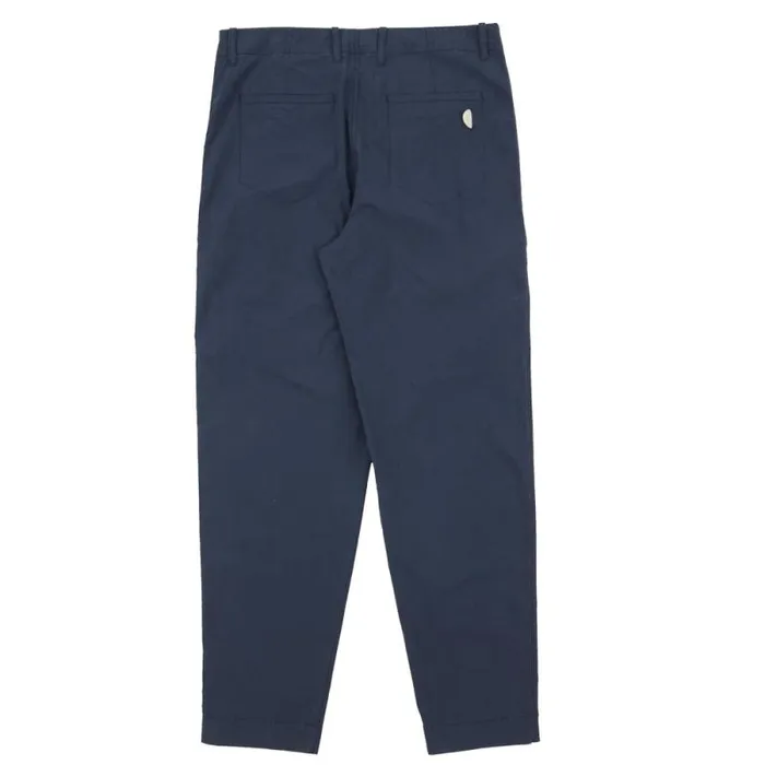 Folk Clothing Trousers Assembly Pant 8211 Ash Navy Poplin 8211 Mens