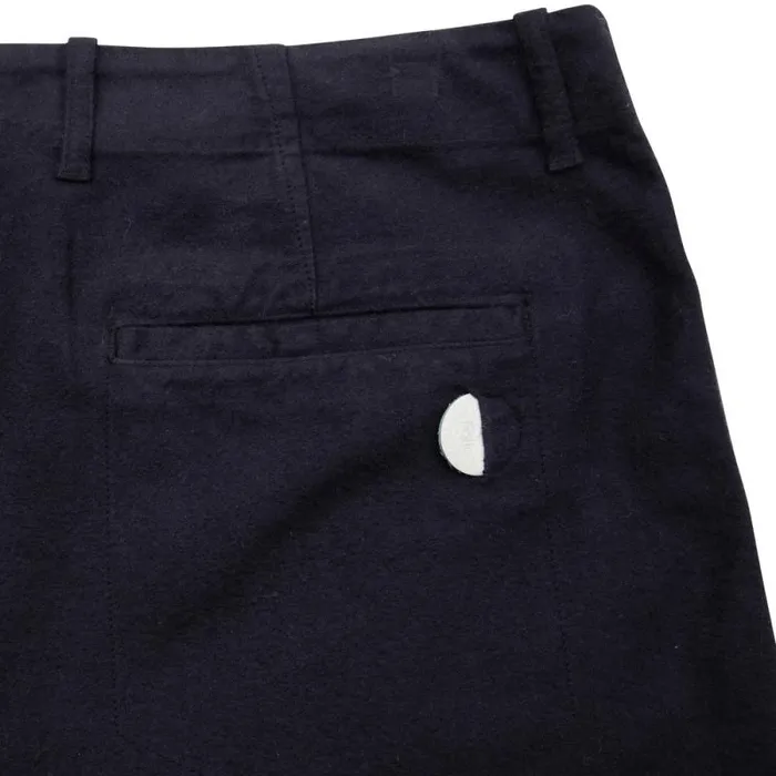 Folk Clothing Trousers Assembly Pant 8211 Navy Moleskin 8211 Mens