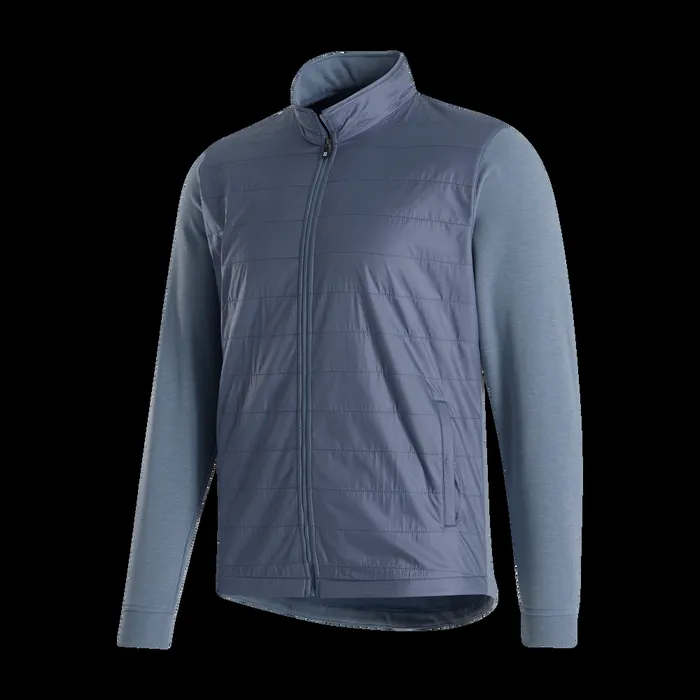 FootJoy Outer Layers Men FullZip Hybrid JacketPrevious Season Style Slate Heather Slate FootJoy Outer Layers Men FullZip Hybrid JacketPrevious Season Style Slate Heather Slate