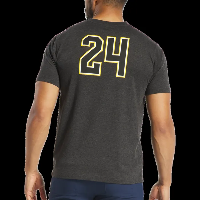 FootJoy Shirts Men 2024 Presidents Cup Skate Tee Heather Black FootJoy Shirts Men 2024 Presidents Cup Skate Tee Heather Black