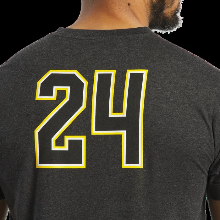 FootJoy Shirts Men 2024 Presidents Cup Skate Tee Heather Black FootJoy Shirts Men 2024 Presidents Cup Skate Tee Heather Black