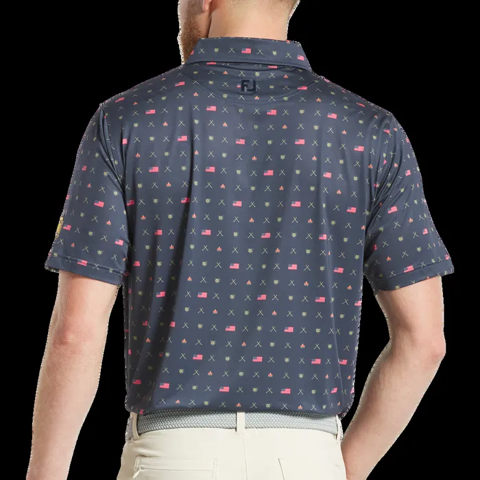 FootJoy Shirts Men 2024 Presidents Cup Team USA Lisle Navy