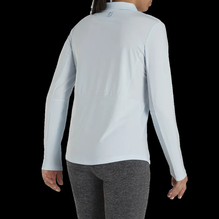 FootJoy Shirts Women Long Sleeve Sun Protection Shirt Ice Blue FootJoy Shirts Women Long Sleeve Sun Protection Shirt Ice Blue