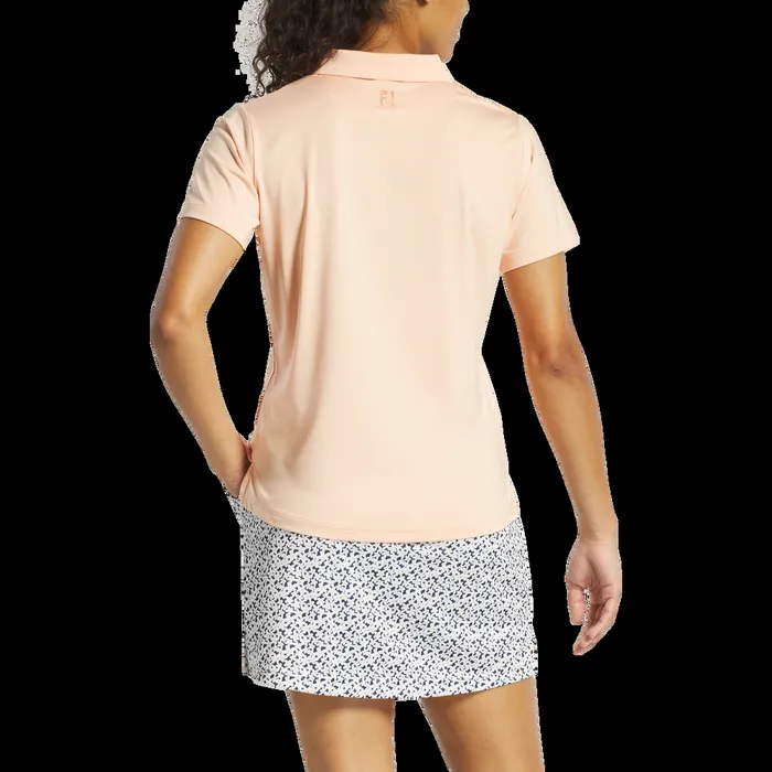 FootJoy Shirts Women Solid Lisle Sunset FootJoy Shirts Women Solid Lisle Sunset