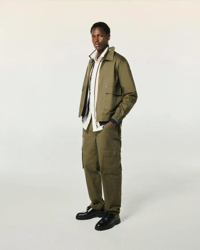 From Future Coats and Jackets Men Outerwear Jacket Khaki