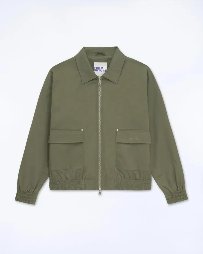 From Future Coats and Jackets Men Outerwear Jacket Khaki