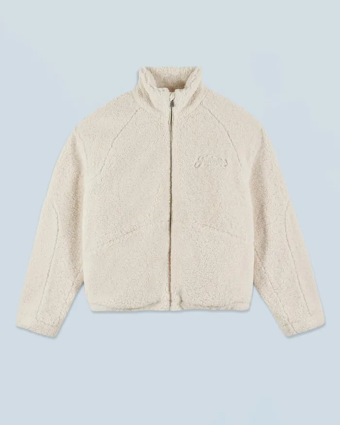 From Future Coats and Jackets Women Sherpa Jacket White