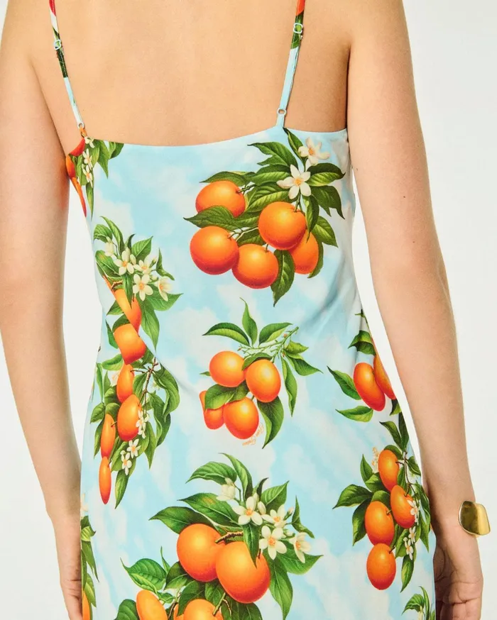 From Future Dresses and Jumpsuits Women Ilona Long Strap Dress Orange Sky