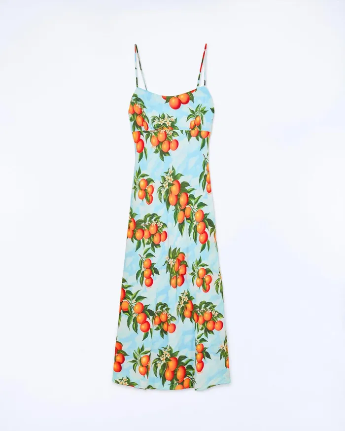 From Future Dresses and Jumpsuits Women Ilona Long Strap Dress Orange Sky