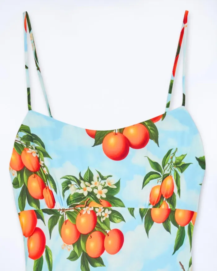 From Future Dresses and Jumpsuits Women Ilona Long Strap Dress Orange Sky