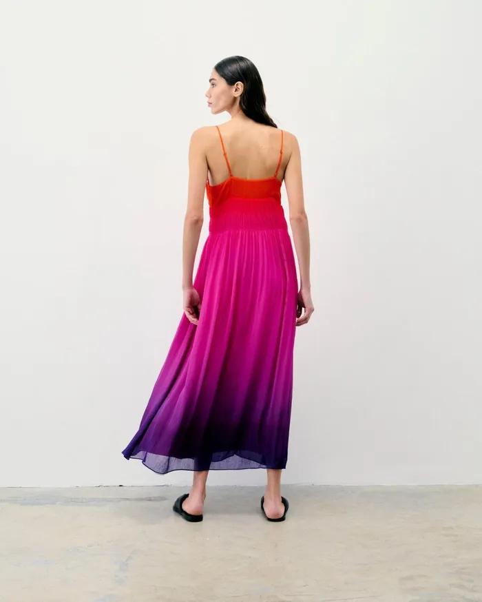 From Future Dresses and Jumpsuits Women Sofia Long Strap Dress Blurry Sunset