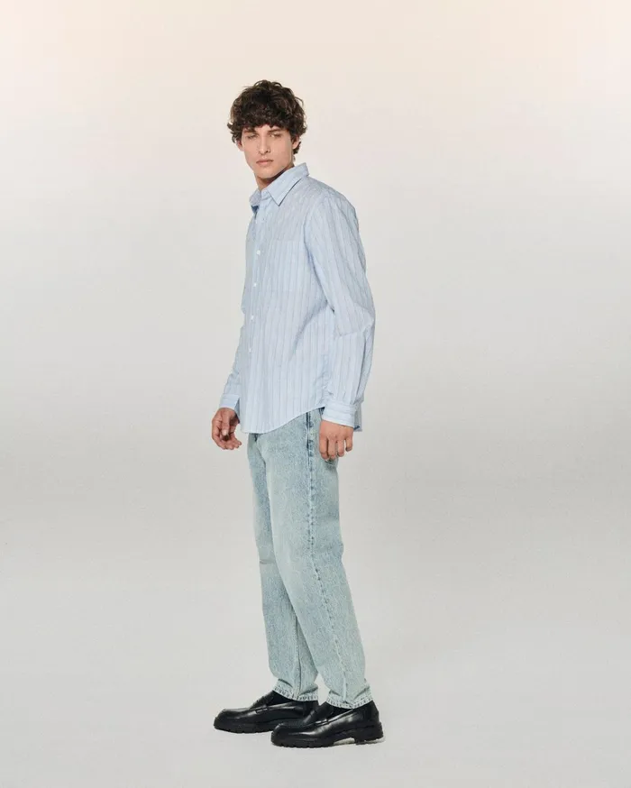 From Future Jeans Men Tapered Jackson Jeans Pale Blue
