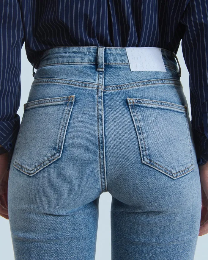 From Future Jeans Women Slit Bootcut Joe Jeans Light Blue
