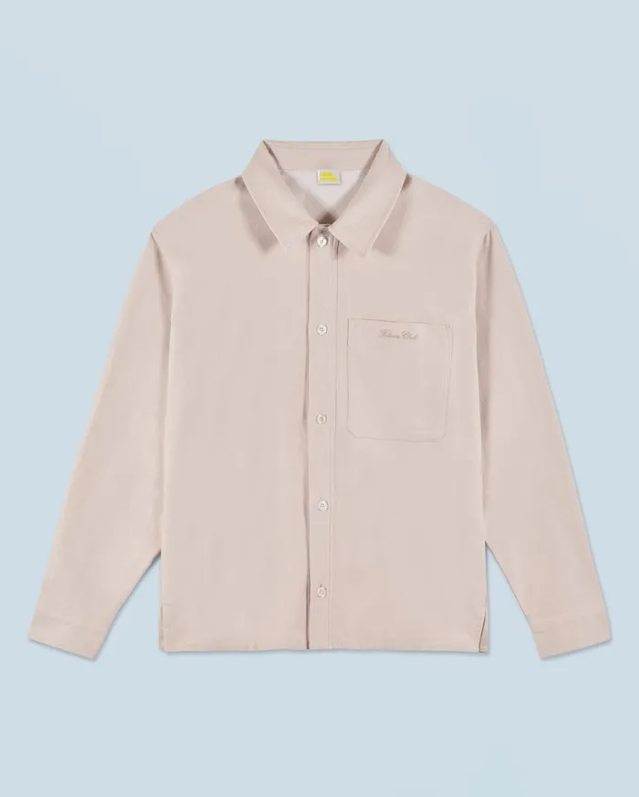 From Future Shirts and TShirts Men Long Sleeve Shirt Poche Sand