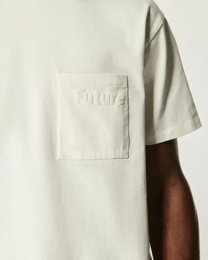 From Future Shirts and TShirts Men Pocket Crewneck TShirt Sand
