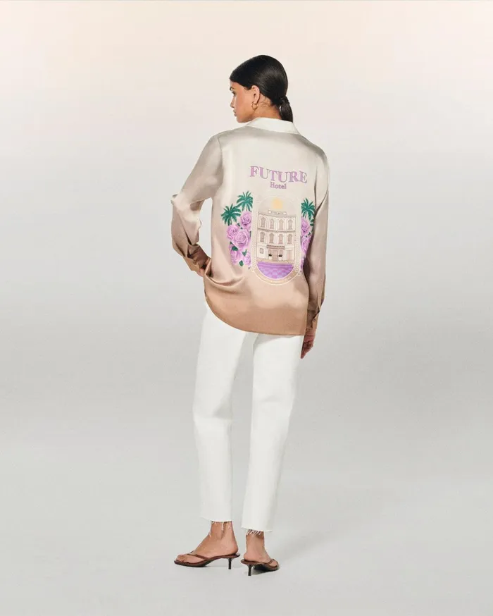 From Future Shirts TShirts and Tops Women Cassie Long Sleeve Shirt Future Hotel