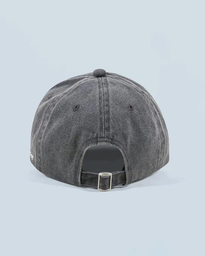 From Future Tote Bags Curved Visor Cap Washed Black