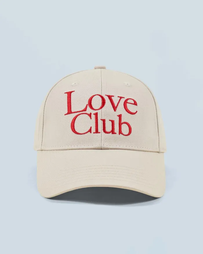 From Future Tote Bags Love Club Curved Visor Cap Sand