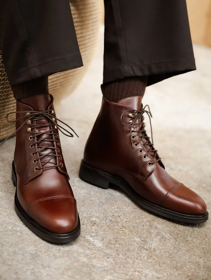 Harper Coffee Liqueur Men Bobbies Boots