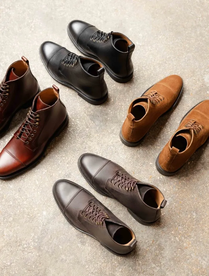 Harper Coffee Liqueur Men Bobbies Boots