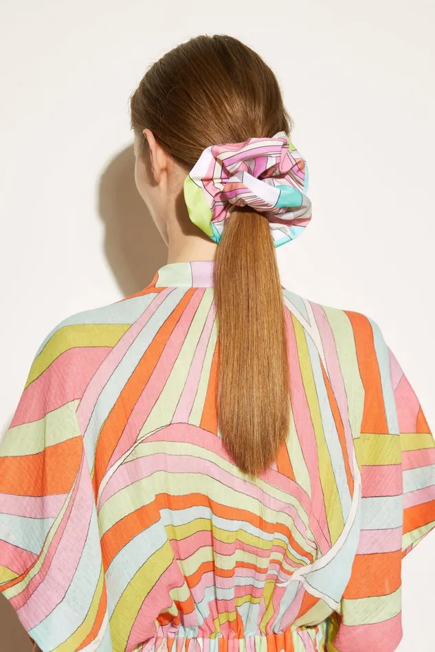 Hats And Hair Accessories Women PUCCI IridePrint Hair Tie