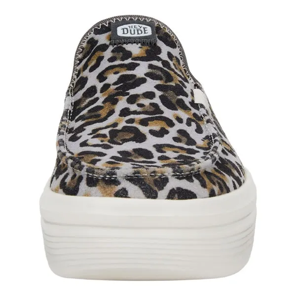 heydude Austin Lift Classic Leopard Apparel Platforms