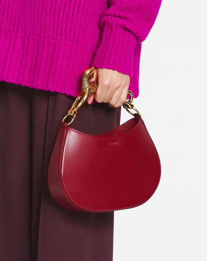 Hobo Cat Leather Bag Turkish Red Women Lanvin Tote Bags and Top Handle Bags Hobo Cat Leather Bag Turkish Red Women Lanvin Tote Bags and Top Handle Bags