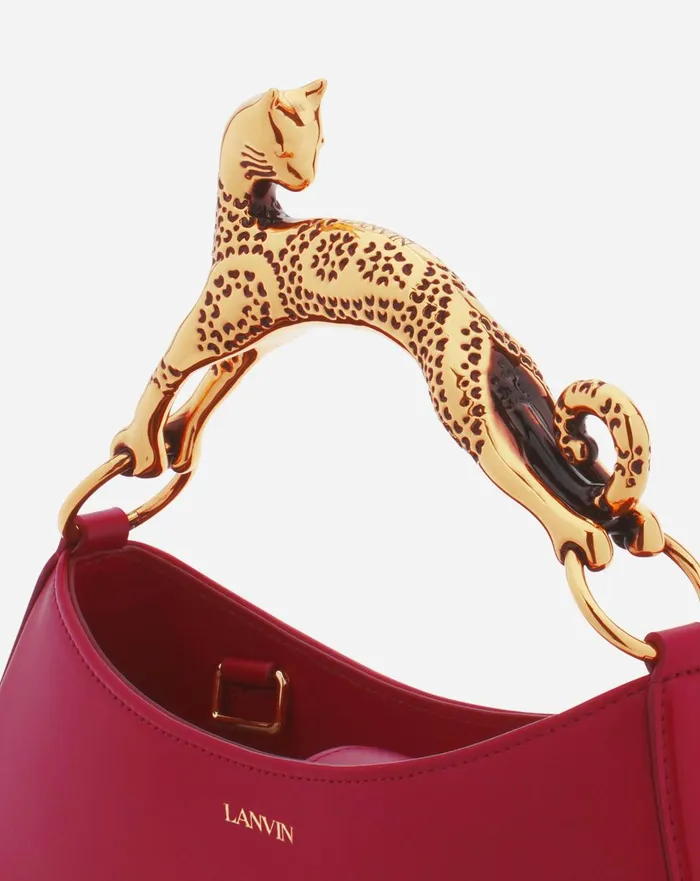 Hobo Cat Leather Bag Turkish Red Women Lanvin Tote Bags and Top Handle Bags Hobo Cat Leather Bag Turkish Red Women Lanvin Tote Bags and Top Handle Bags