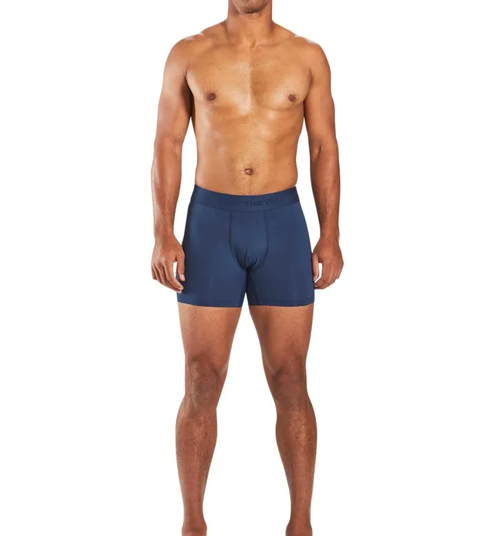 Hustle Boxer Briefs Dark Navy Underwear 2 Pack Men Pair Of Thieves Boxer Briefs