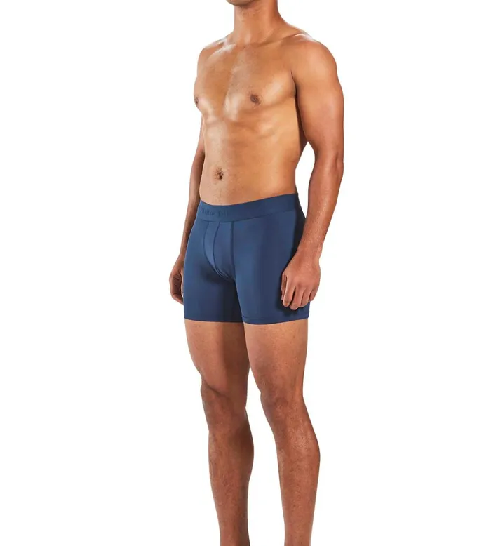 Hustle Boxer Briefs Dark Navy Underwear 2 Pack Men Pair Of Thieves Boxer Briefs