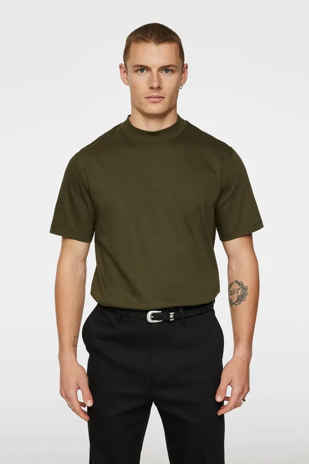 JLindeberg Ace Mock Neck TShirt Men TShirts