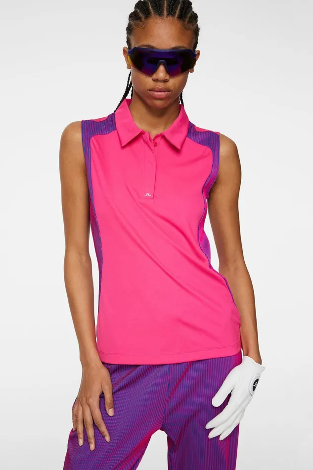 JLindeberg Betsy Sleeveless Polo Women Tanks