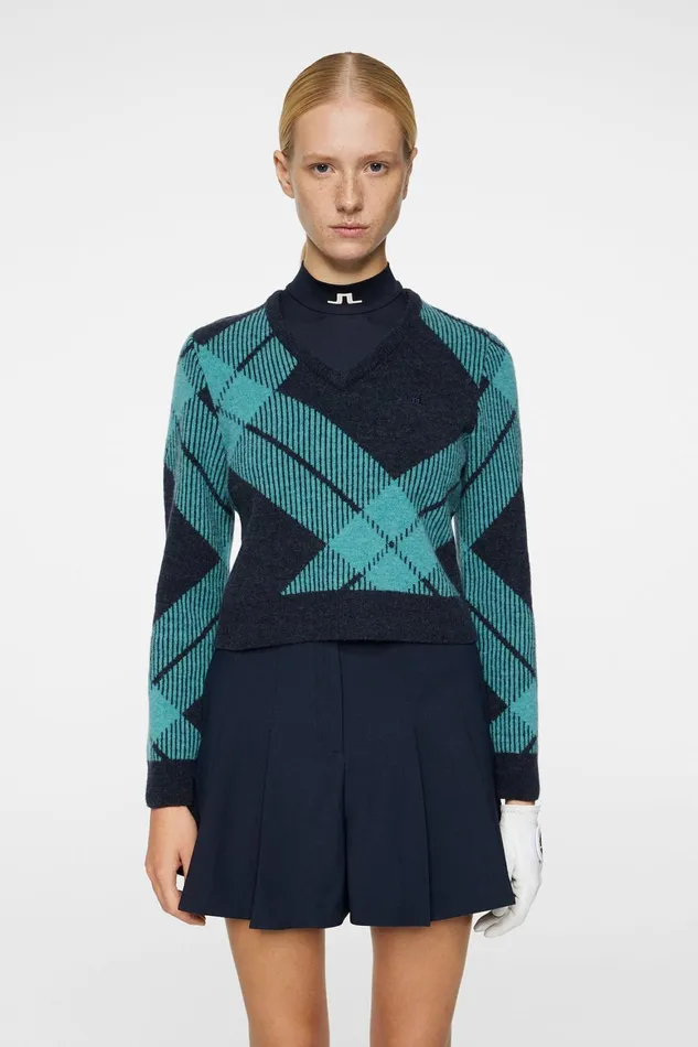 JLindeberg Brea Knitted VNeck Women Knitwear