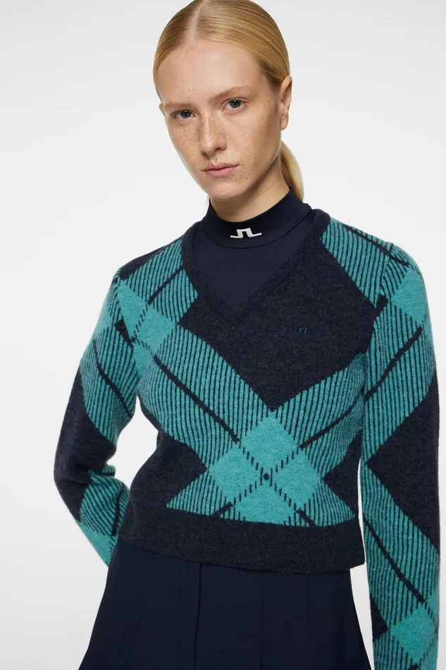 JLindeberg Brea Knitted VNeck Women Knitwear
