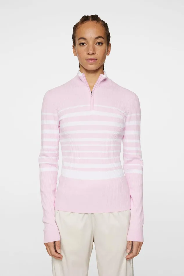 JLindeberg Cheryl Knitted Zip Sweater Women Knitwear