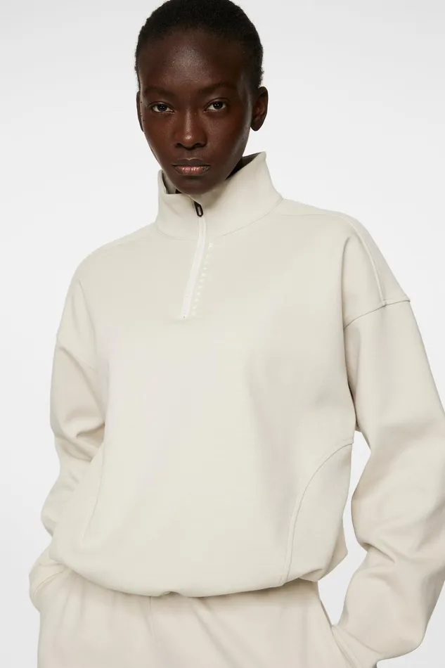 JLindeberg Elin Zip Sweatshirt Women Sweaters