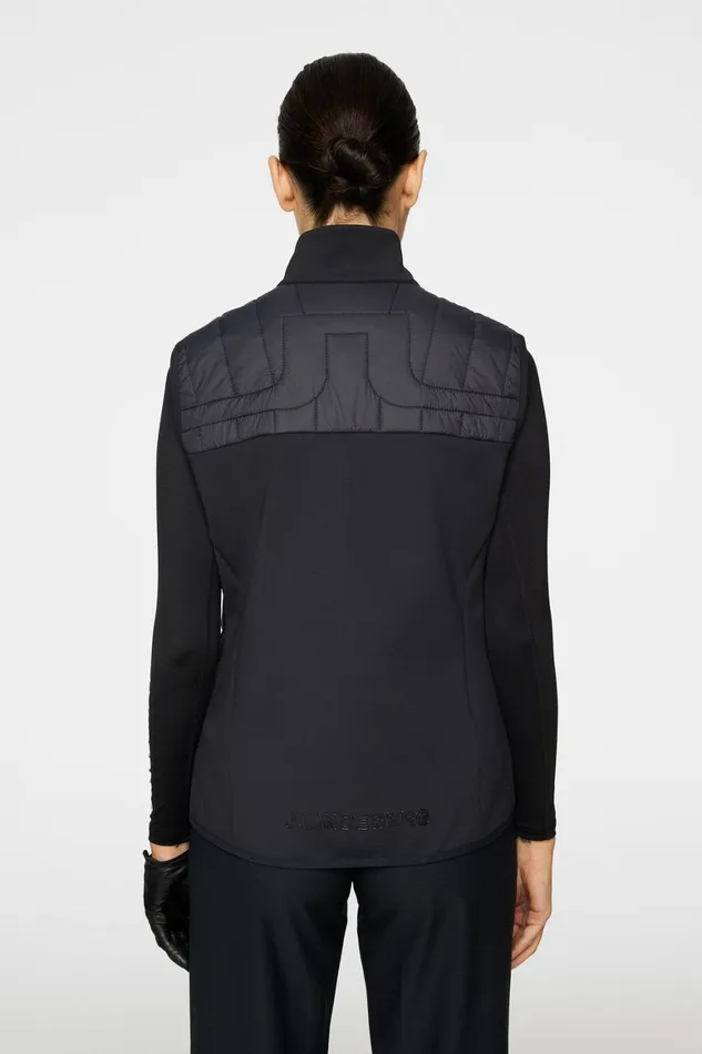 JLindeberg Holma Quilt Hybrid Vest Women Vests