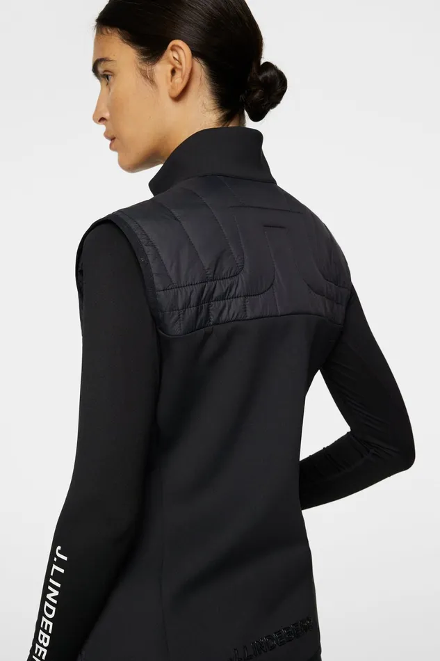 JLindeberg Holma Quilt Hybrid Vest Women Vests